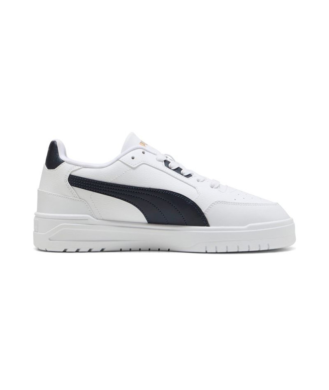 Zapatillas Puma Shuffle Downtown, White-New Navy, Unisex