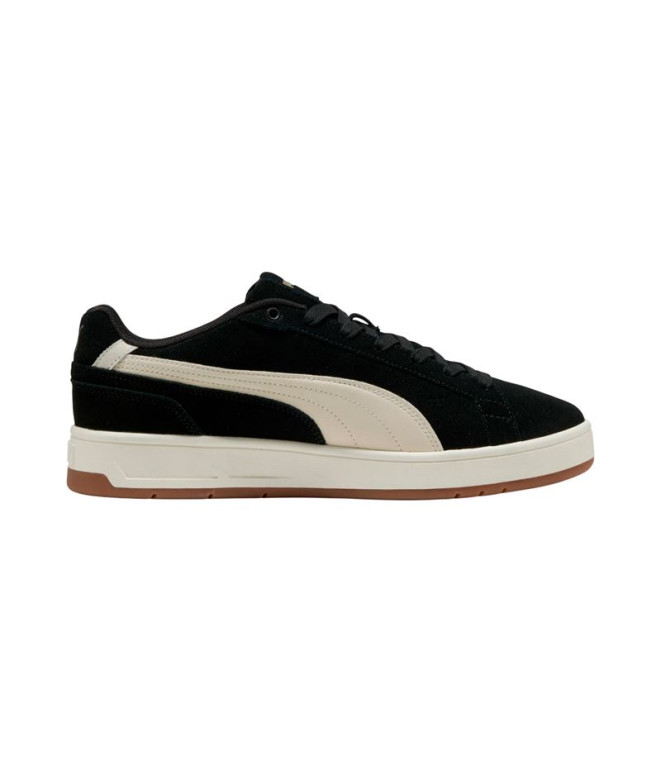 Sapatilhas Puma Court Classico Sd, Preto-Alpino, Unissex