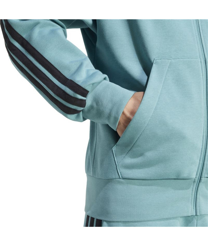 Survêtement adidas 3 Bandes Ft Fz Hd Homme...