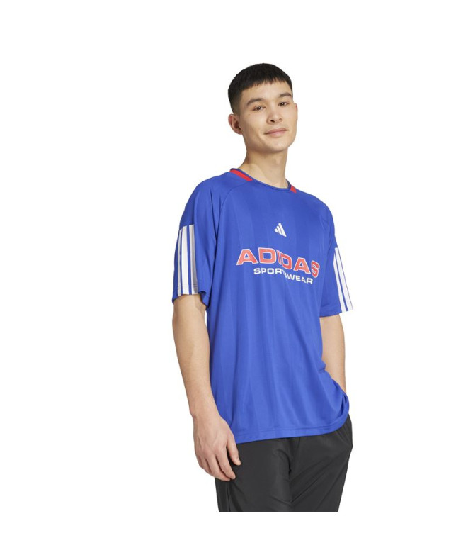 Camiseta adidas Tiro Jersey Homem Azul