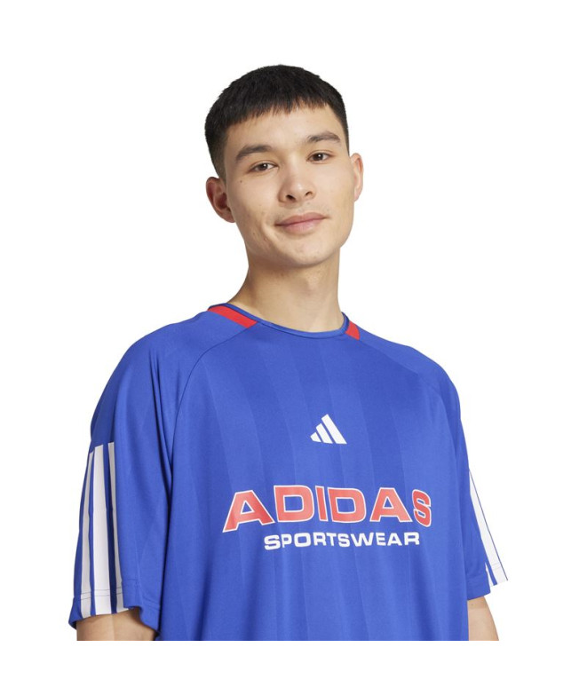 Camiseta adidas Tiro Jersey Homem Azul