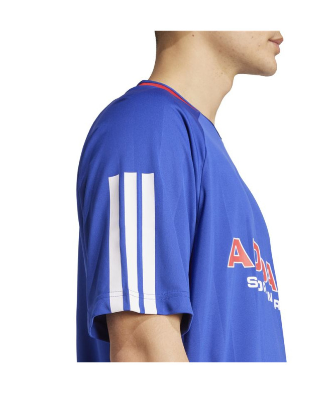 T-shirt adidas Tiro Jersey Homme Bleu