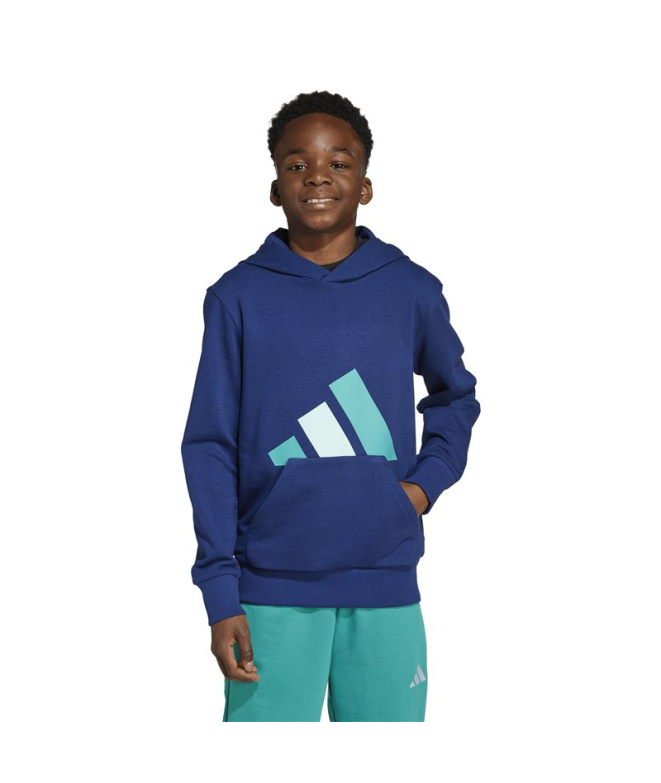 Moletom adidas Bl Ft Hd 280 Infantil Azul...