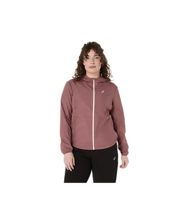 Casaco de Running ASICS Core Jacket Mulher Vermelho