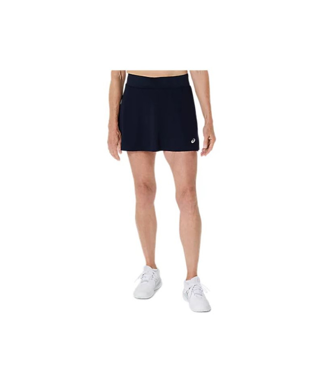 Saia de Tênis ASICS Court Skirt Mulher Azul Marinho
