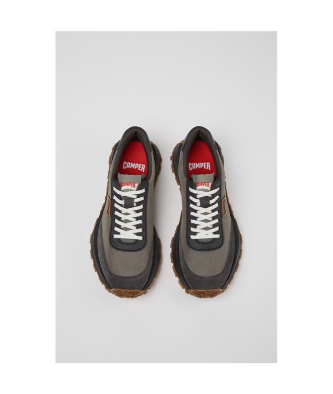 Sapatilhas Camper Drift Trail Homem Cinza/Preto