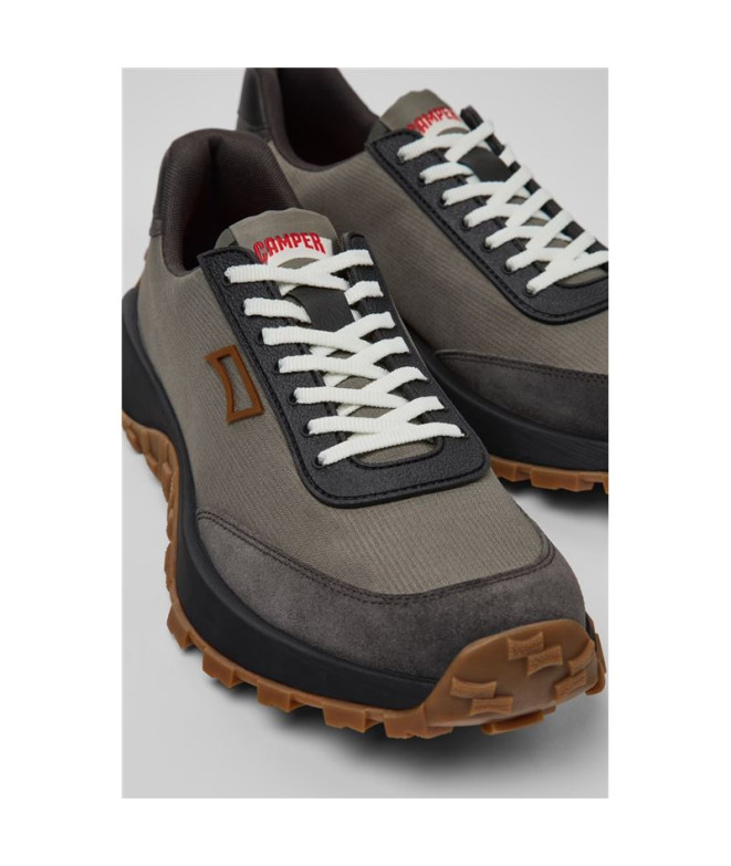 Zapatillas Camper Drift Trail Hombre Gris/Negro