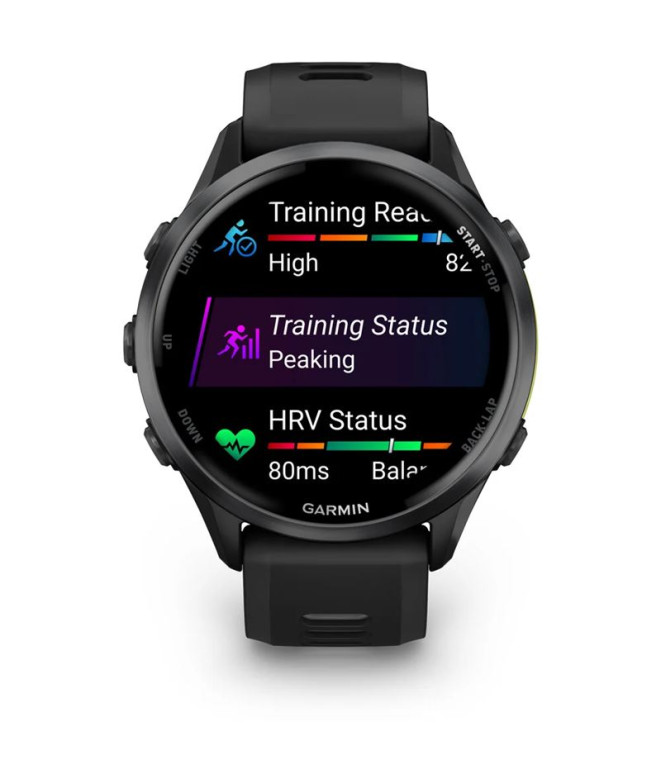 Montre Garmin Forerunner 970 noir avec bracelet noir