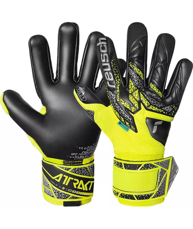 Luvas de goleiro de Futebol Reusch Attrakt Gold...