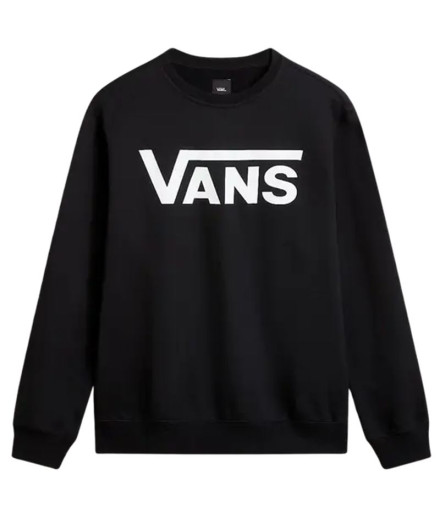 Sudadera Vans Classic III Crew Hombre Negro