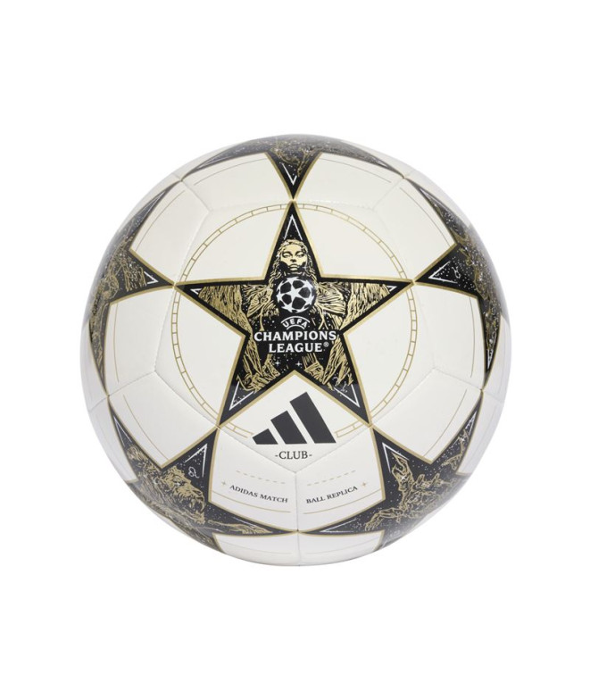 Balón de Fútbol adidas Ucl Rm Clb Smu Blanco/Negro
