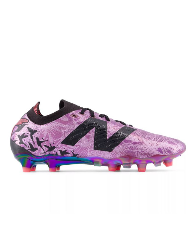 Botas De Fútbol New Balance Tekela Pro Low Laced Fg V4+ Neon Pink