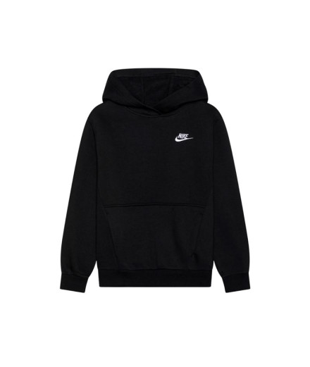 Sudadera Nike Nkn N Nsw Club Fleece Lbr Po Infantil Negro