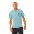 Camiseta Rip Curl Search Icon Tee Hombre Verde Mist