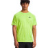Camiseta de Fitness Under Armour Tech Textured Ss Hombre Verde