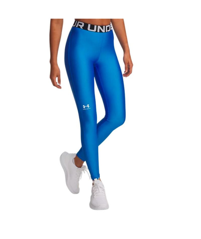 Collants de Fitness Under Armour Hg Legging Femme Bleu