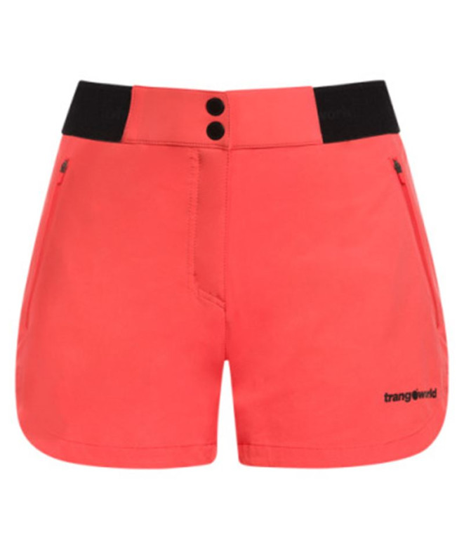 Calça Curtos Trangoworld Stora Mulher Coral