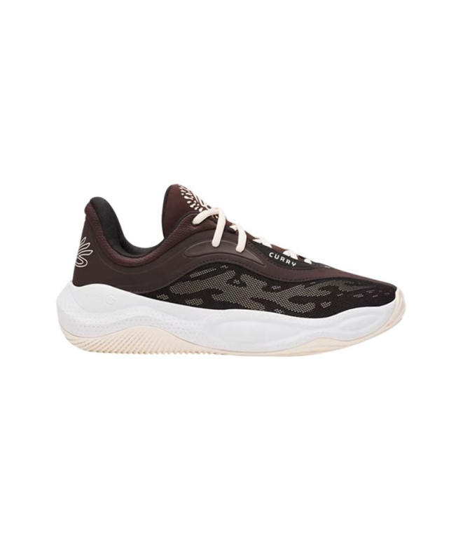 Sapatilhas de Basquetebol Under Armour Curry Splash 25 Marrom