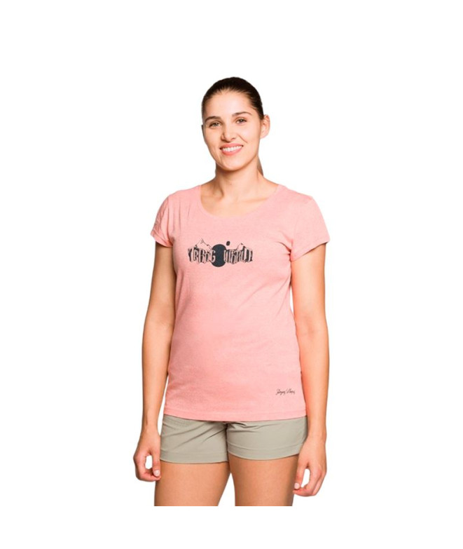 Camiseta Trangoworld Vento Wm Mulher Coral