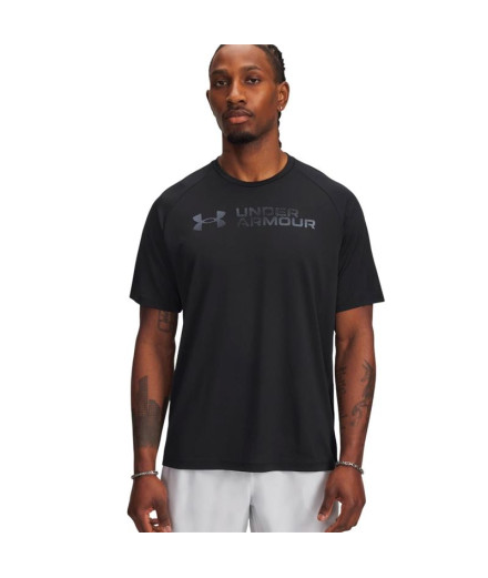 Camiseta de Fitness Under Armour Tech Reflective Ss Homem... Camiseta de Fitness Under Armour Tech Reflective Ss Homem...