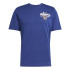 Camiseta adidas Sauce Homem Azul Escuro