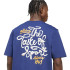 Camiseta adidas Sauce Homem Azul Escuro