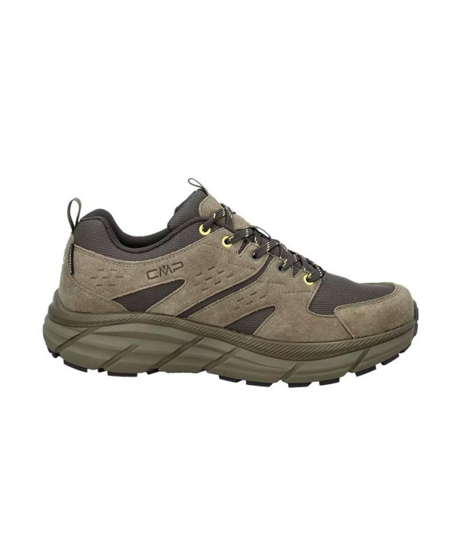 Sapatilhas de Montanha CMP Kamsel Low Sapatos Multifuncionais Wp Homem Olive-Sage