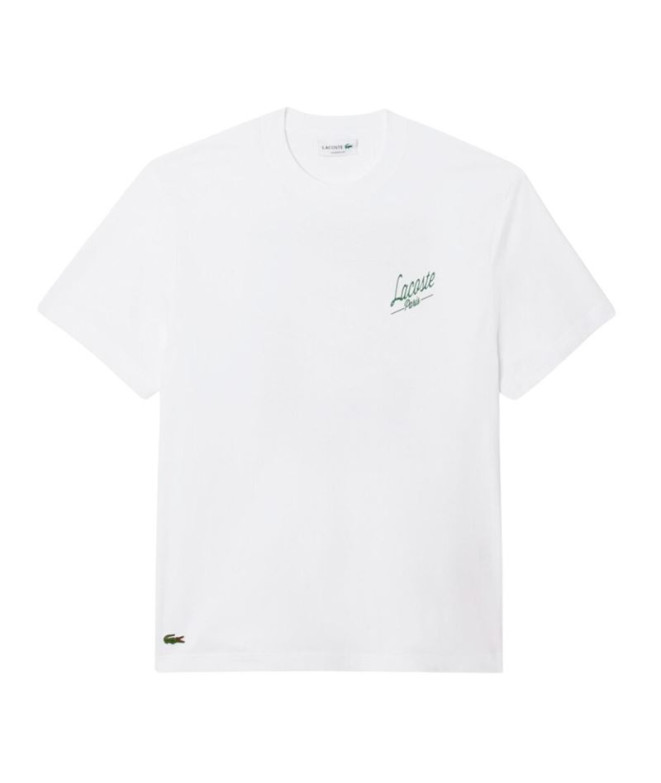 Camiseta Lacoste Tee-Shirt Hombre Blanco