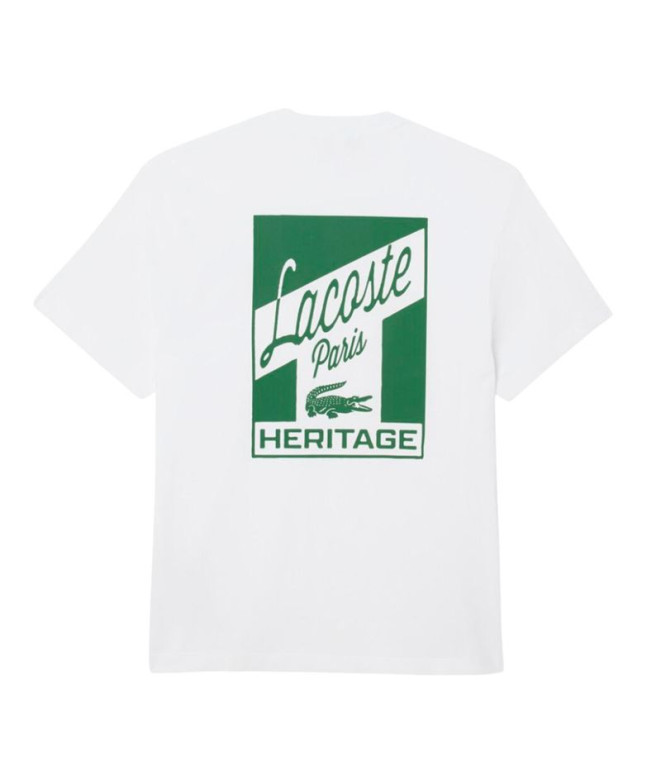 T-shirt Lacoste T-shirt Homme Blanc