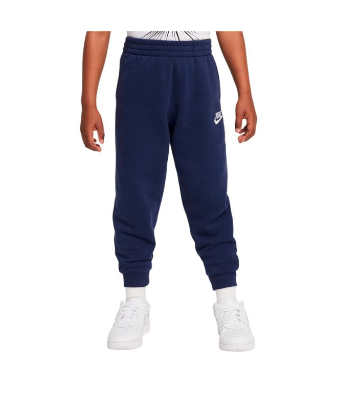 Calça Nike Nkn N Nsw Club Fleece Lbr Jogg Infantil Azul Marinho