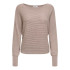 Moletom Only Onladaline Life L/S Short Pullo Knt Satellite Mulher