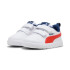 Zapatillas Puma Courtflex V3 V Inf, White-Fierce, Bebés