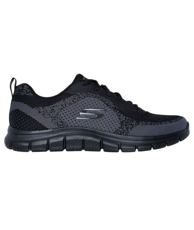 Sapatilhas Skechers Track - Glendor Black Knit/ Trim Homem