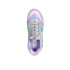 Zapatillas Skechers Infinite Heart Lights - Etern Silver Multi Disco Shinny Synthetic Niña