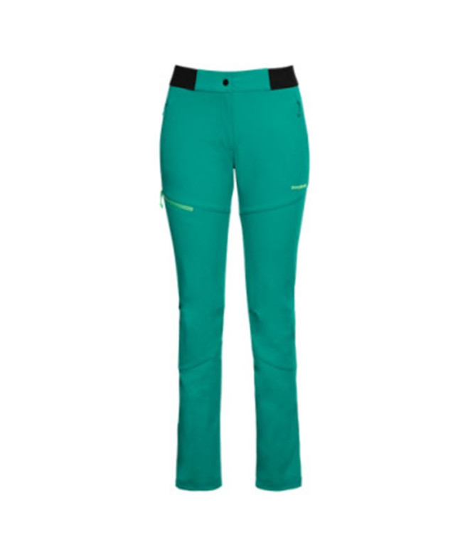 Pantalones Largos Trangoworld Balmaz Df Mujer Verde