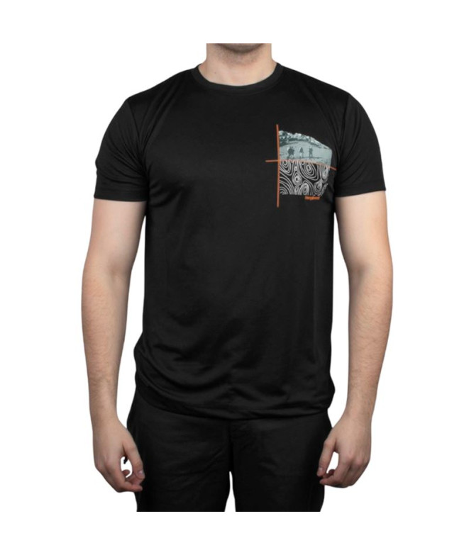 Camiseta Trangoworld Dzuko Homem Preto