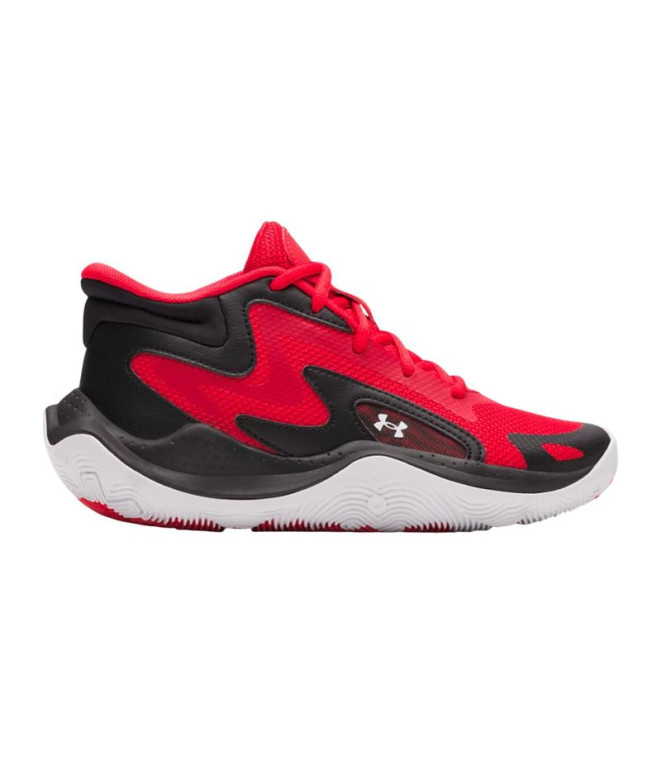 Zapatillas de Baloncesto Under Armour Gs Jet '25 Infantil Rojo