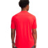 Camiseta de Fitness Under Armour Tech Reflective Ss Hombre Rojo