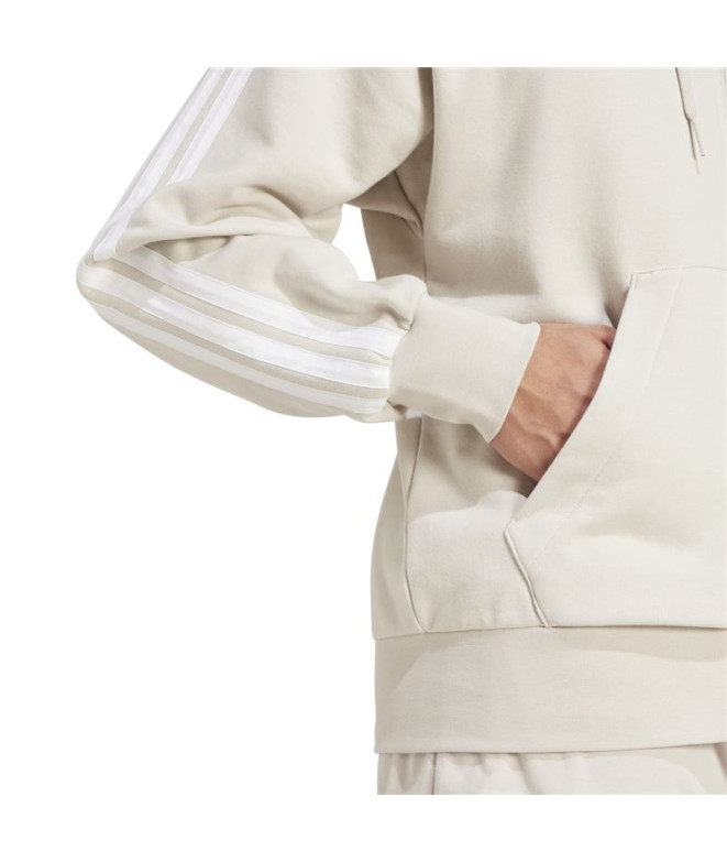 Casaco adidas 3 Bandas French Terry Fz Hd Homem...
