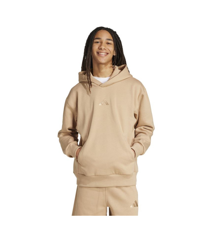 Sweat adidas A Szn Fleece Hd Homme Marron