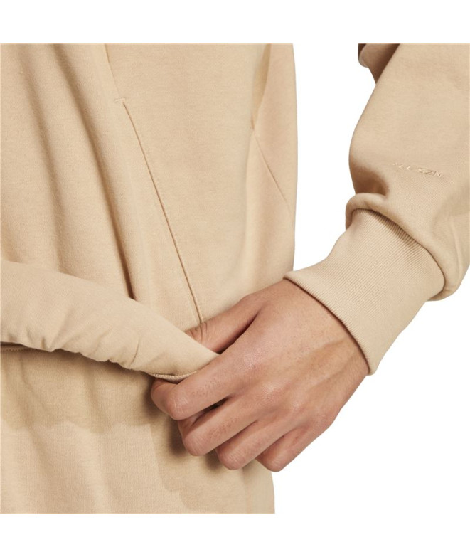 Moletom adidas A Szn Fleece Hd Homem Marrom