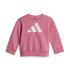 Conjunto adidas Big Logo Fl Jogger 240 Bebês Rosa/Cinza