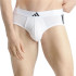 Cuecas adidas Slip Baixo 3 Listras Active Flex Algodão Homem Branco