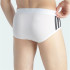 Cuecas adidas Slip Baixo 3 Listras Active Flex Algodão Homem Branco