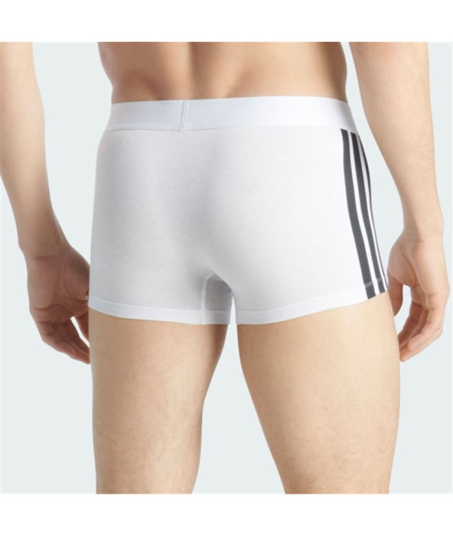Cuecas Boxers adidas Baixa Cintura 3 Listras...