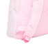Mochila Jan Air School Backpack Infantil Rosa/Blanco