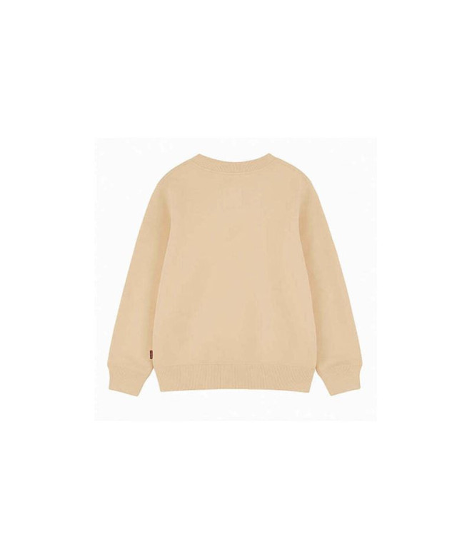 Sweat Levis Batwing Crewneck Enfant Beige