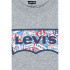 Camiseta Levis Lvb On The Road Batwing Tee Menino Cinza
