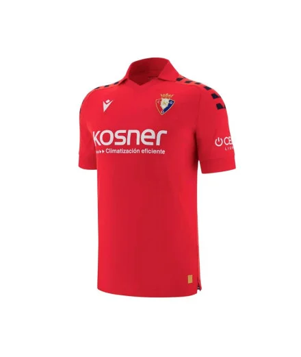 Camiseta de Fútbol Macron Osasuna 25/26 Home Camiseta de Fútbol Macron Osasuna 25/26 Home
