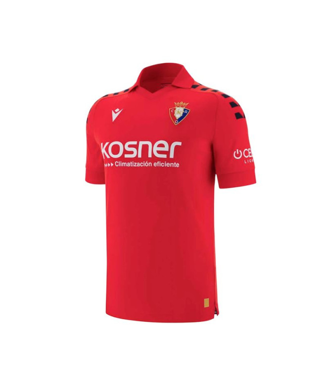Camiseta de Futebol Macron Osasuna 25/26 Casa
